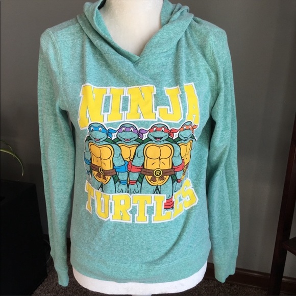 Teenage Mutant Ninja Turtle Y2K Hoodie - Picture 1 of 4
